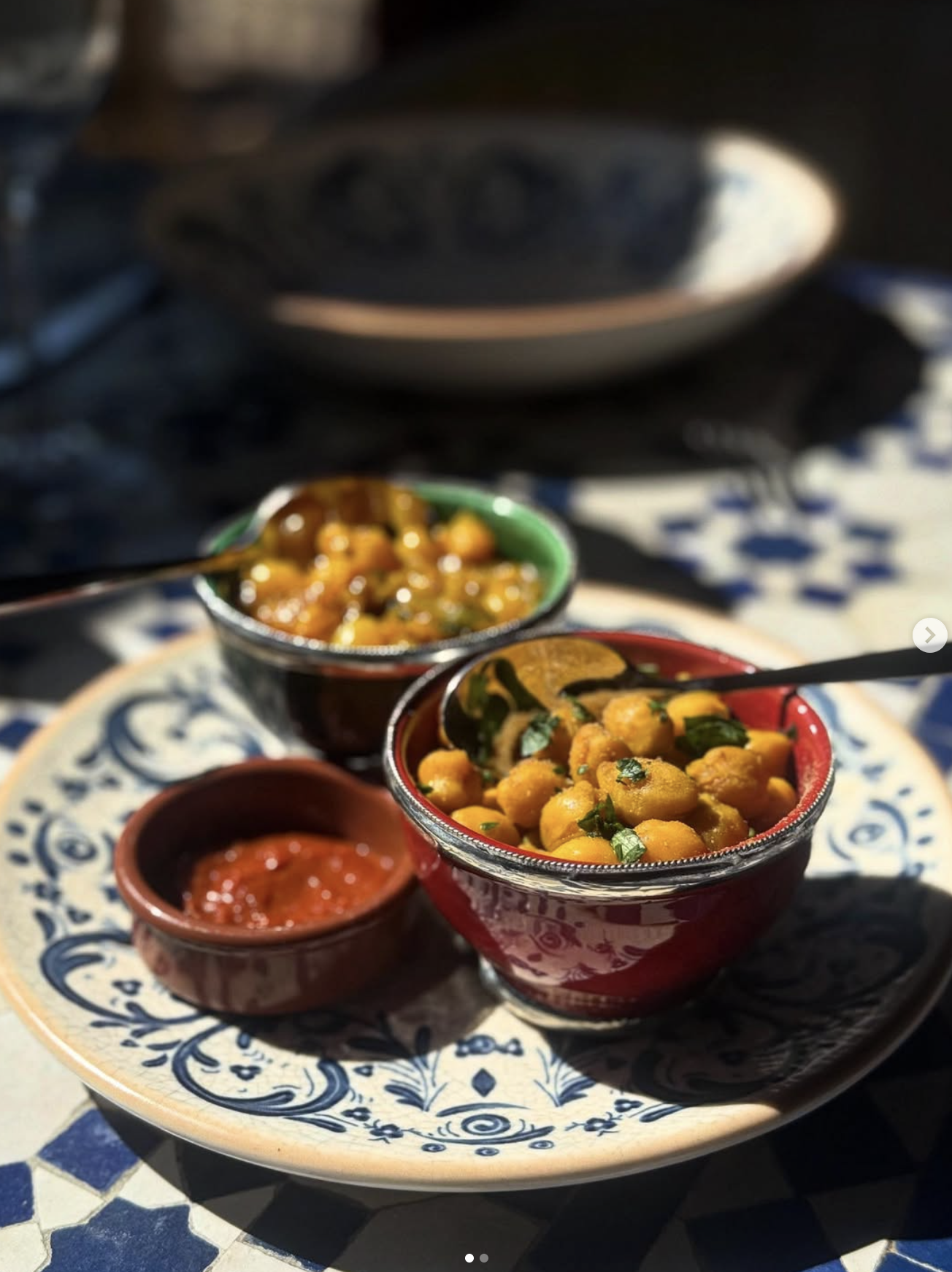 Mezze de pois chiches épicés